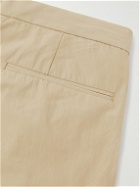 Beams Plus - Pleated Cotton-Blend Trousers - Neutrals
