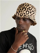 Endless Joy - Leopard-Print TENCEL™-Blend Twill Bucket Hat