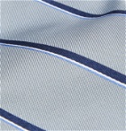 Dunhill - 8.5cm Striped Mulberry Silk-Twill Tie - Unknown