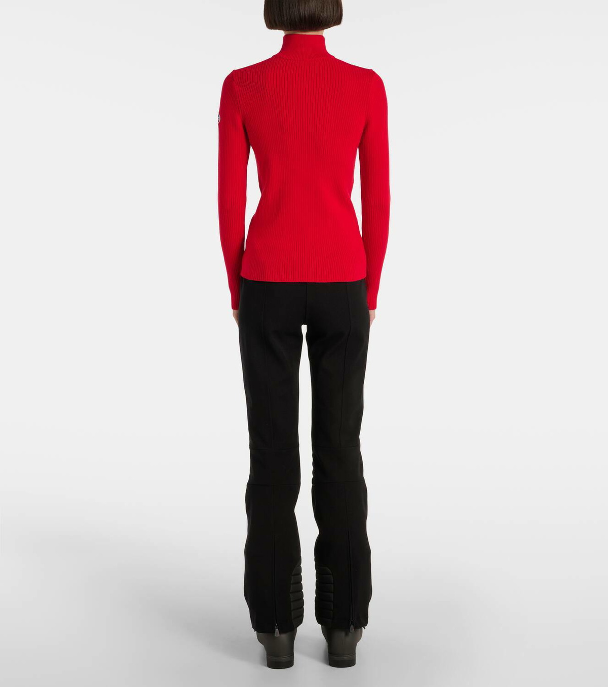 Fusalp Andromede ribbed-knit half-zip sweater