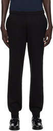 Lacoste Black Tapered Leg Sweatpants