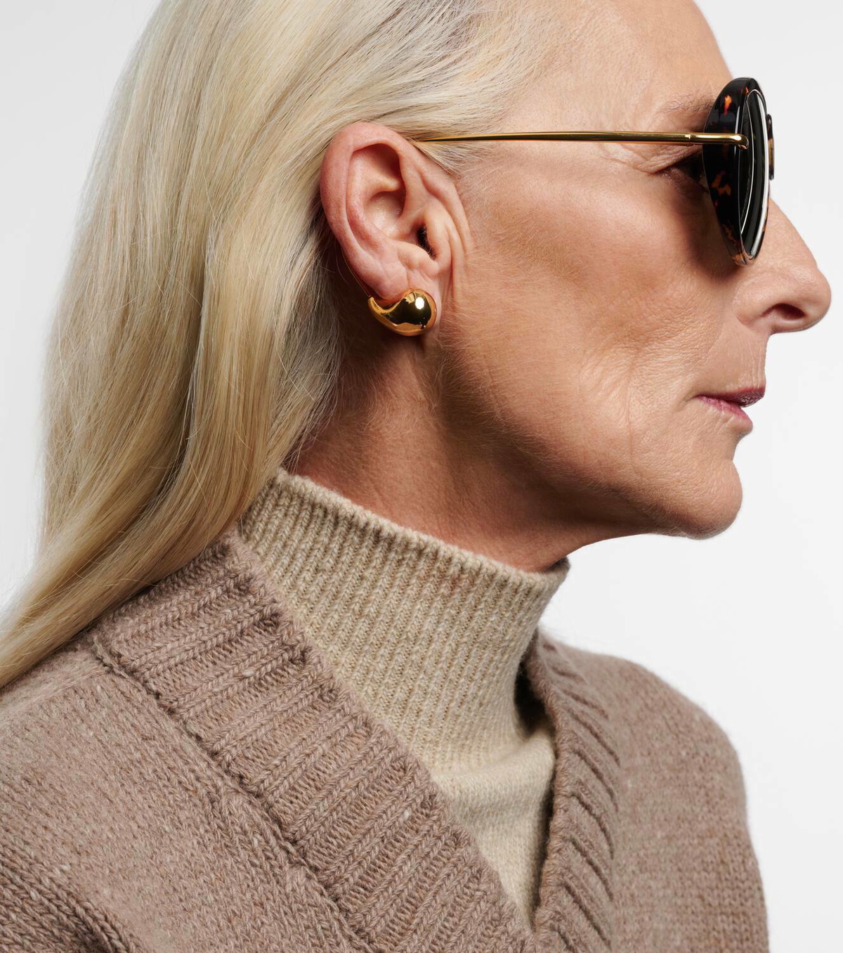 Bottega Veneta Drop aviator sunglasses Bottega Veneta