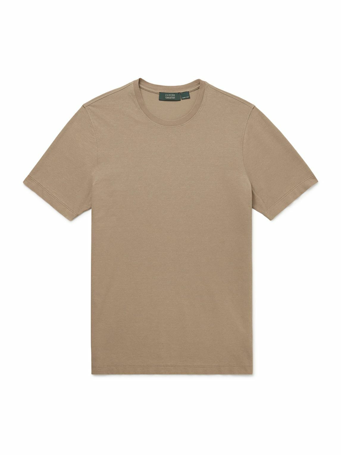 Incotex - Cotton-Jersey T-Shirt - Neutrals