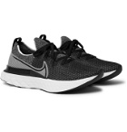 Nike Running - React Infinity Run Flyknit Running Sneakers - Black