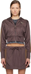 Vivienne Westwood Brown Striped Leo Hoodie