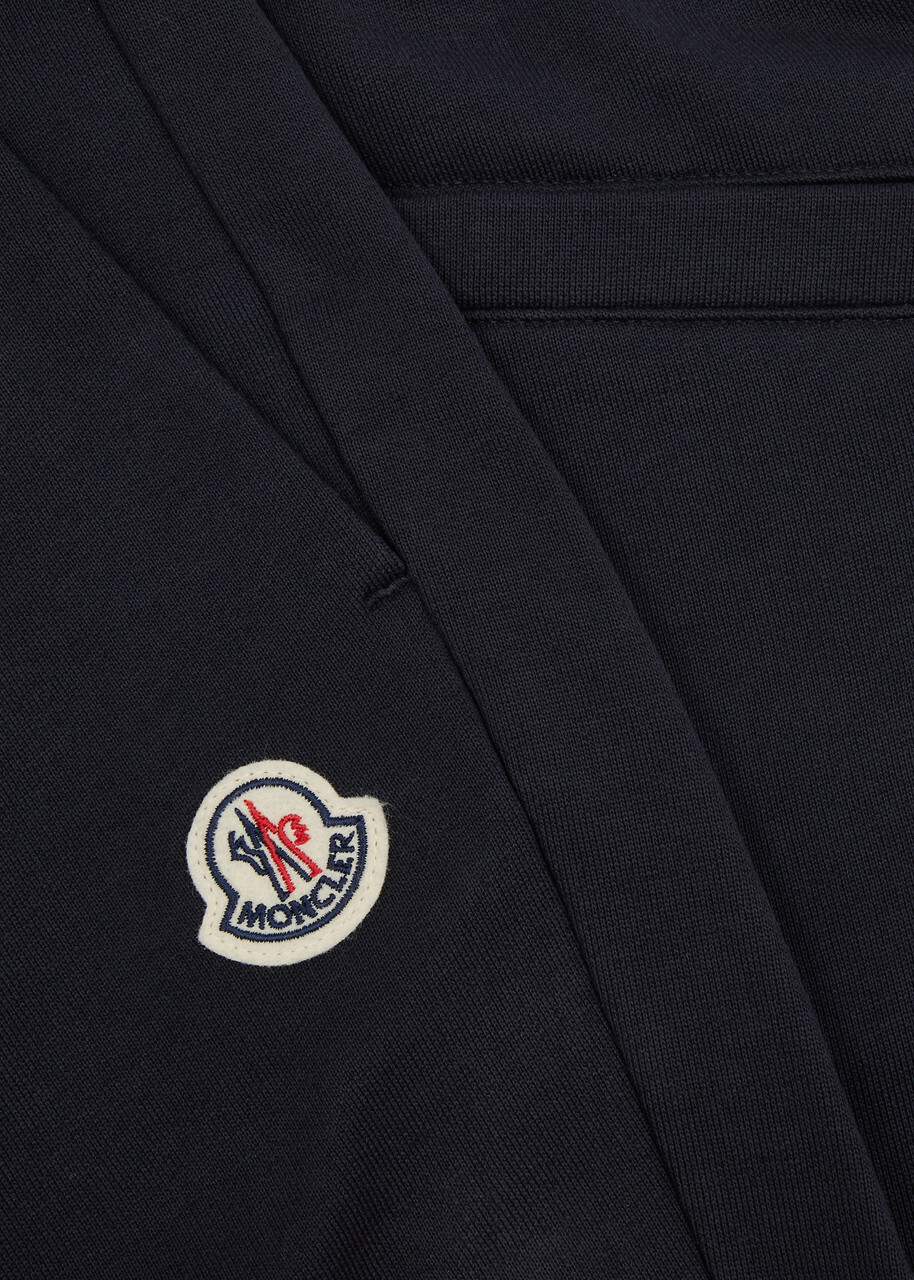 Moncler Logo Cotton Sweatpants Navy Moncler