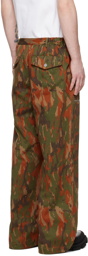 Dion Lee Tan Camouflage Cargo Pant