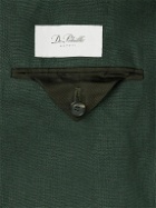 De Petrillo - Double-Breasted Linen Blazer - Green
