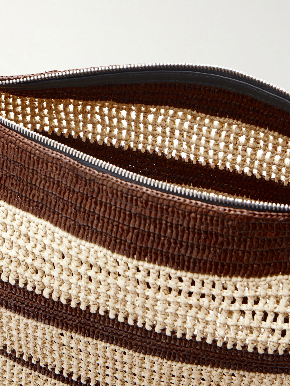 LOEWE - Paula's Ibiza Loop Bucket Medium Leather-Trimmed Raffia Tote Bag