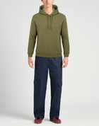 Hugo Mens Sweatshirt Military in Green