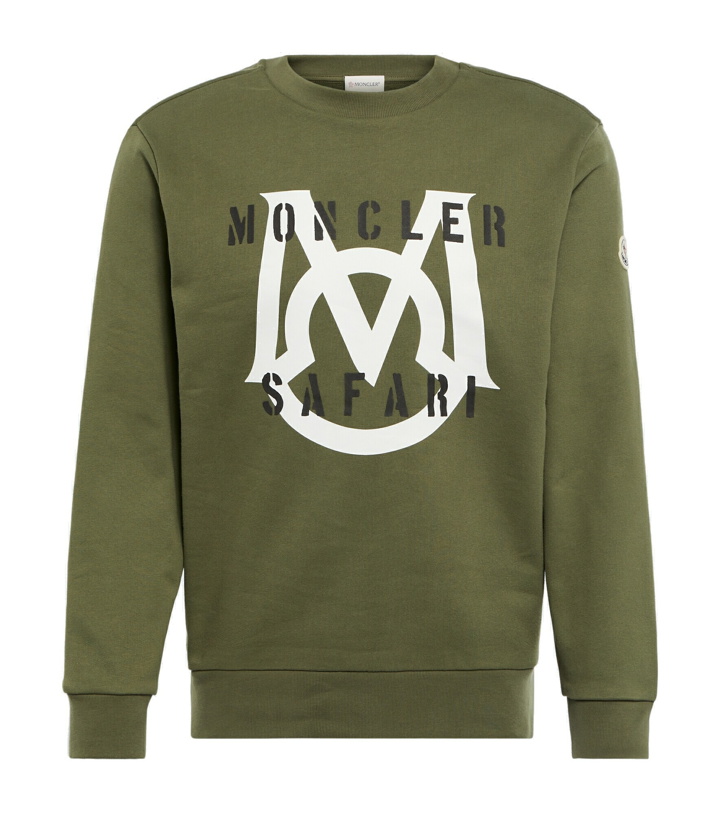 Photo: Moncler - Logo cotton sweatshirt