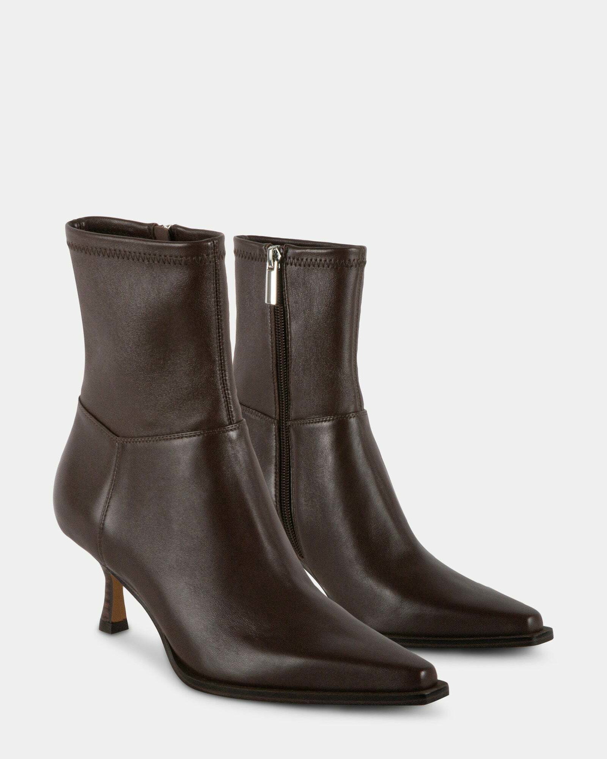 Steve Madden Stasia Booties in Brown