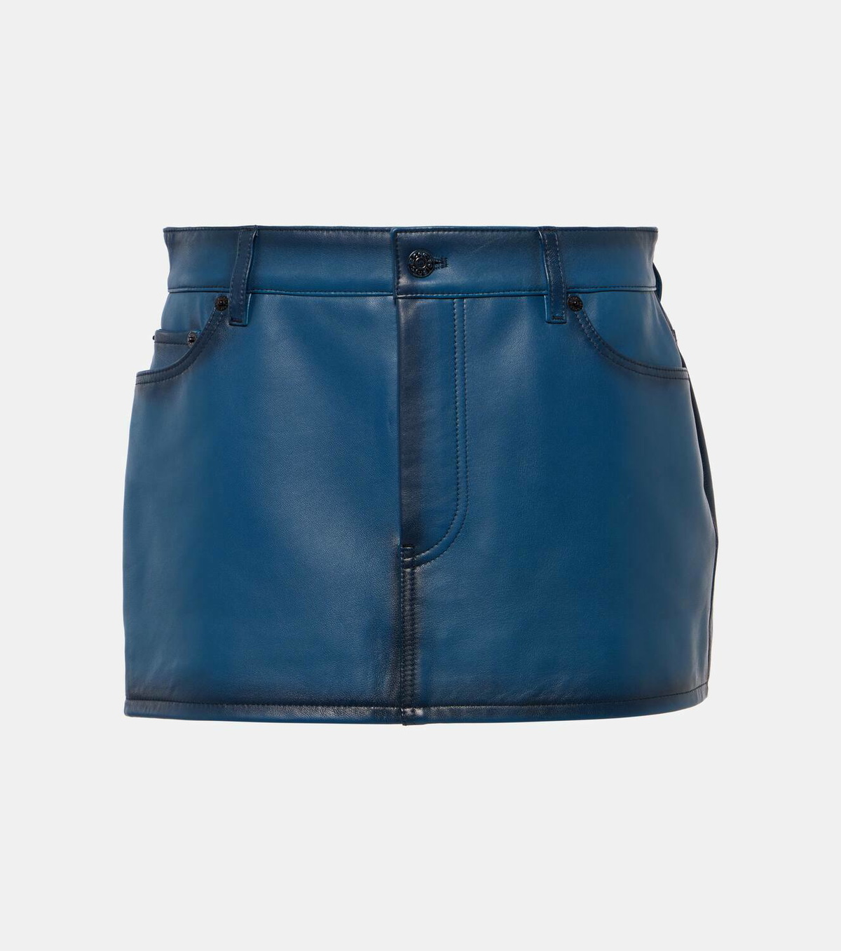 Acne Studios Lacaria leather miniskirt Acne Studios