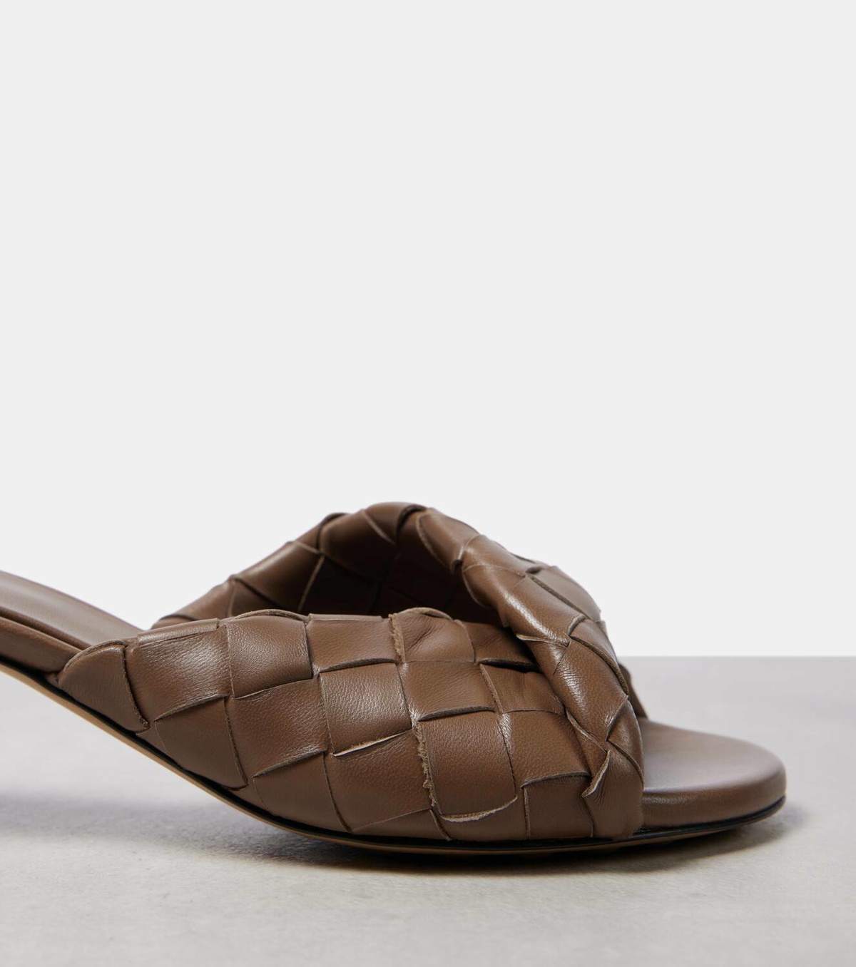 Bottega Veneta Blink Intrecciato 50 leather mules Bottega Veneta