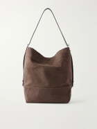 LEMAIRE - Leather-Trimmed Canvas Tote Bag