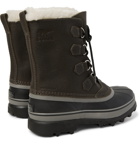 Sorel - Caribou Wool-Lined Full-Grain Leather Boots - Brown