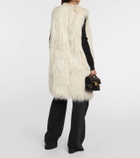 Balmain Faux fur vest