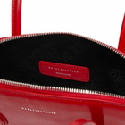 MARGE SHERWOOD Women's Bessette Shoulder Bag in Apple Red Crinkle 