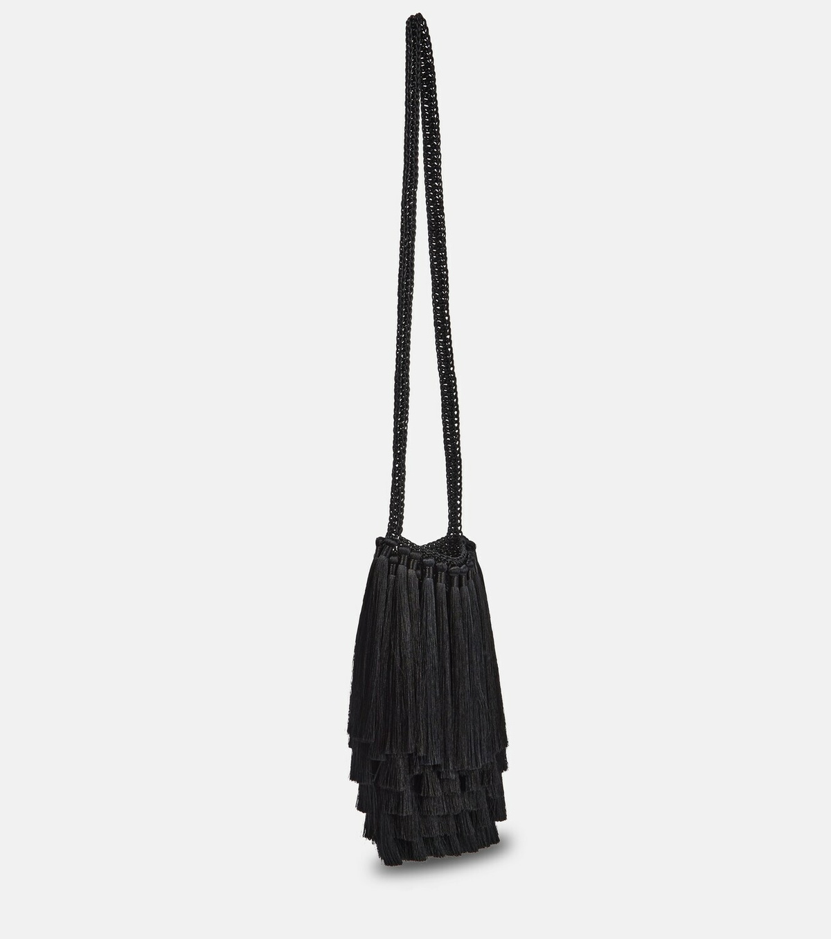 Victoria Beckham - Tassel Mini woven shoulder bag Victoria  display picture 1