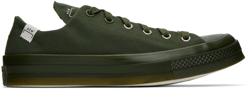 Photo: A-COLD-WALL* Green Converse Edition Chuck 70 Sneakers