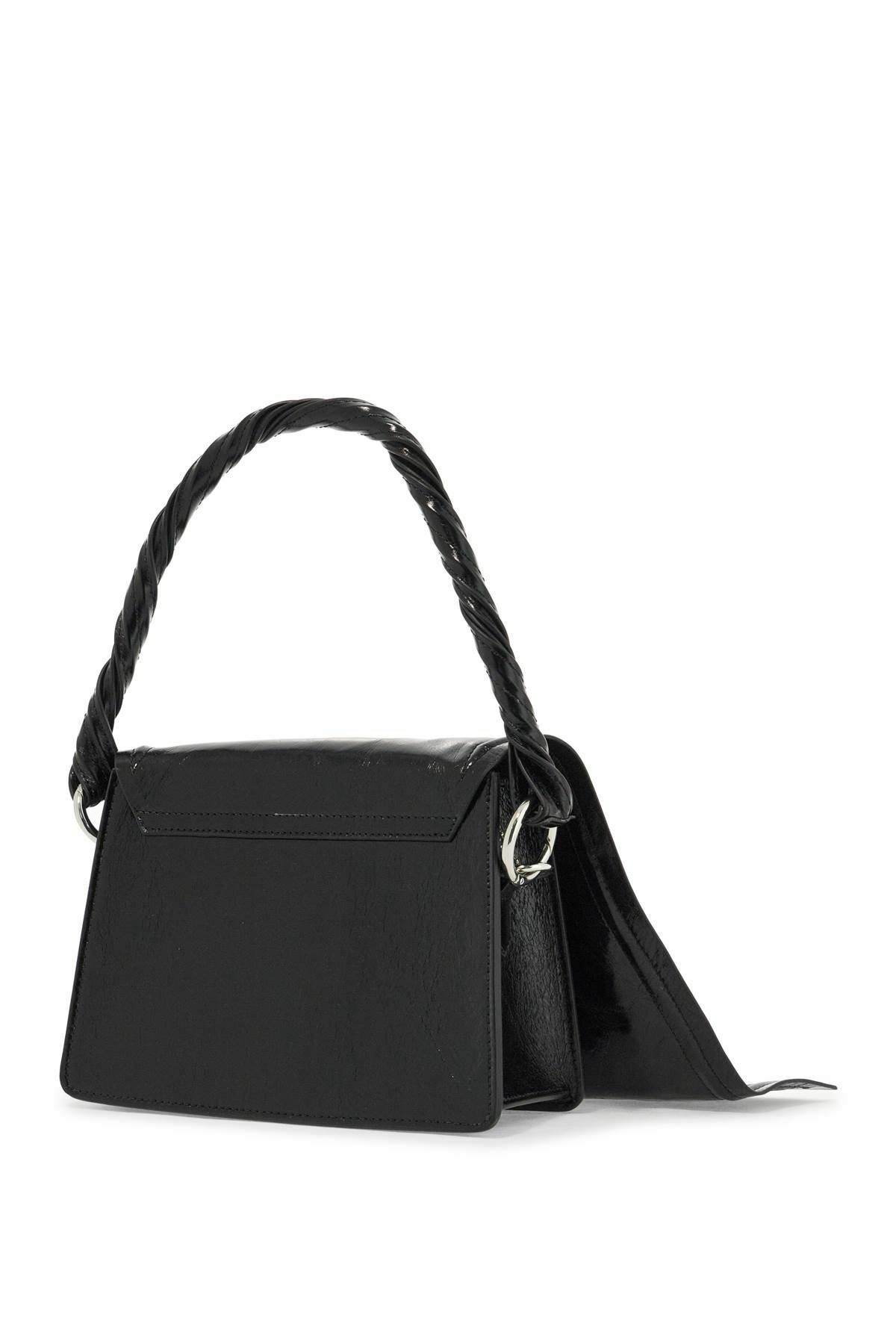 Y PROJECT framennwireframe handbag Black