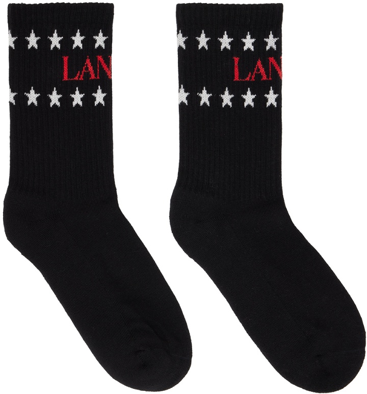 Photo: Lanvin Black Future Edition Stars Socks