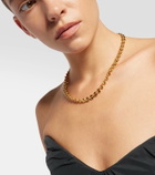 Sophie Buhai Small Circle 18kt gold-plated sterling silver link necklace