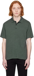 rag & bone Green Classic Flame Polo