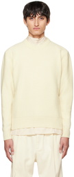 LEMAIRE Beige Wool Sweater