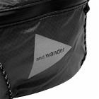 And Wander Men's Sil Waist Bag in Charcoal