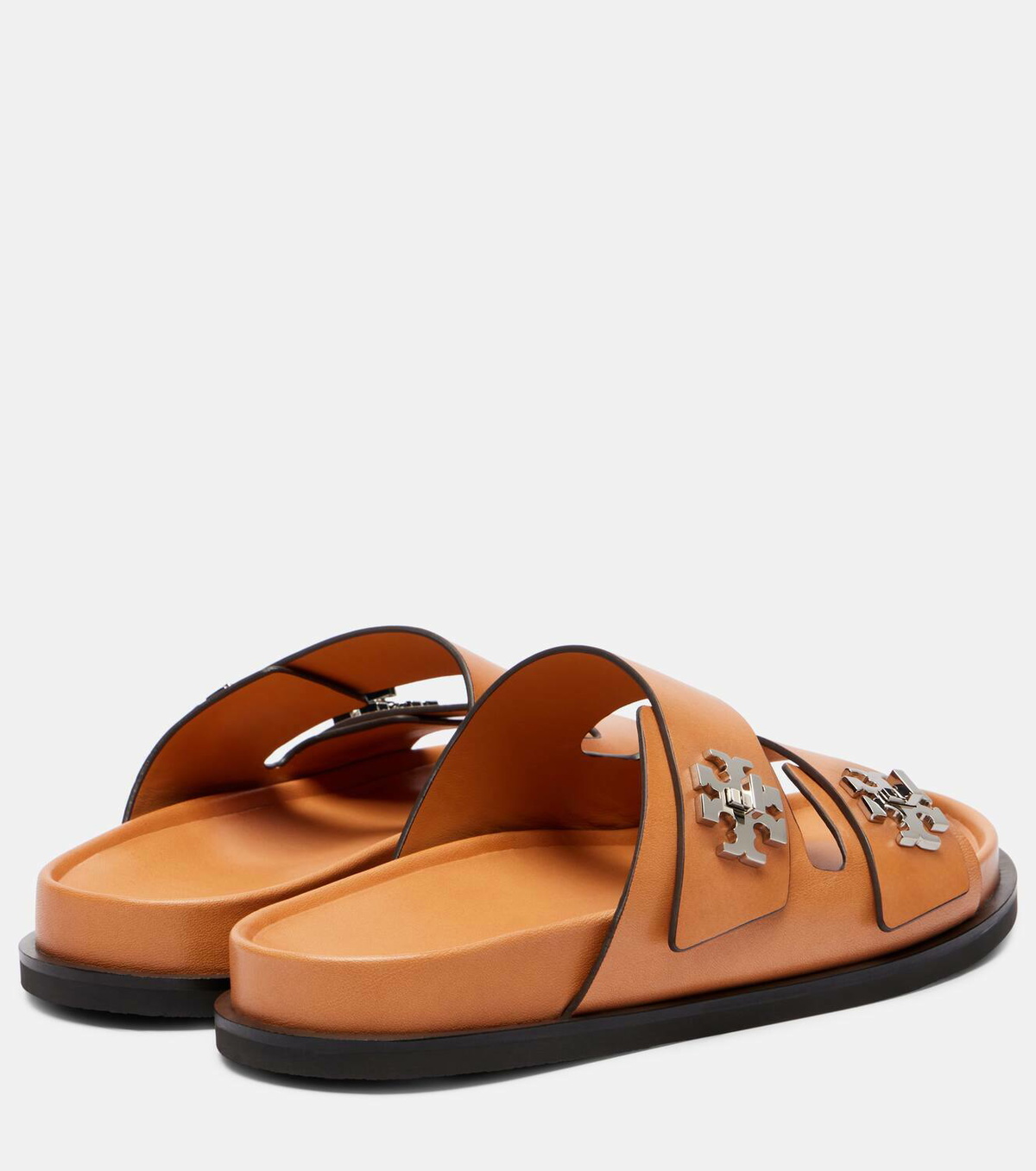 Tory Burch Turnlock leather slides