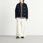 Foret Men's Cinder Clasp Canvas Jacket in Navy