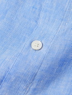 Club Monaco - Luxe Linen Shirt - Blue