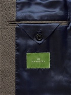 SID MASHBURN - Kincaid No. 2 Slim-Fit Cotton-Blend Seersucker Suit - Brown