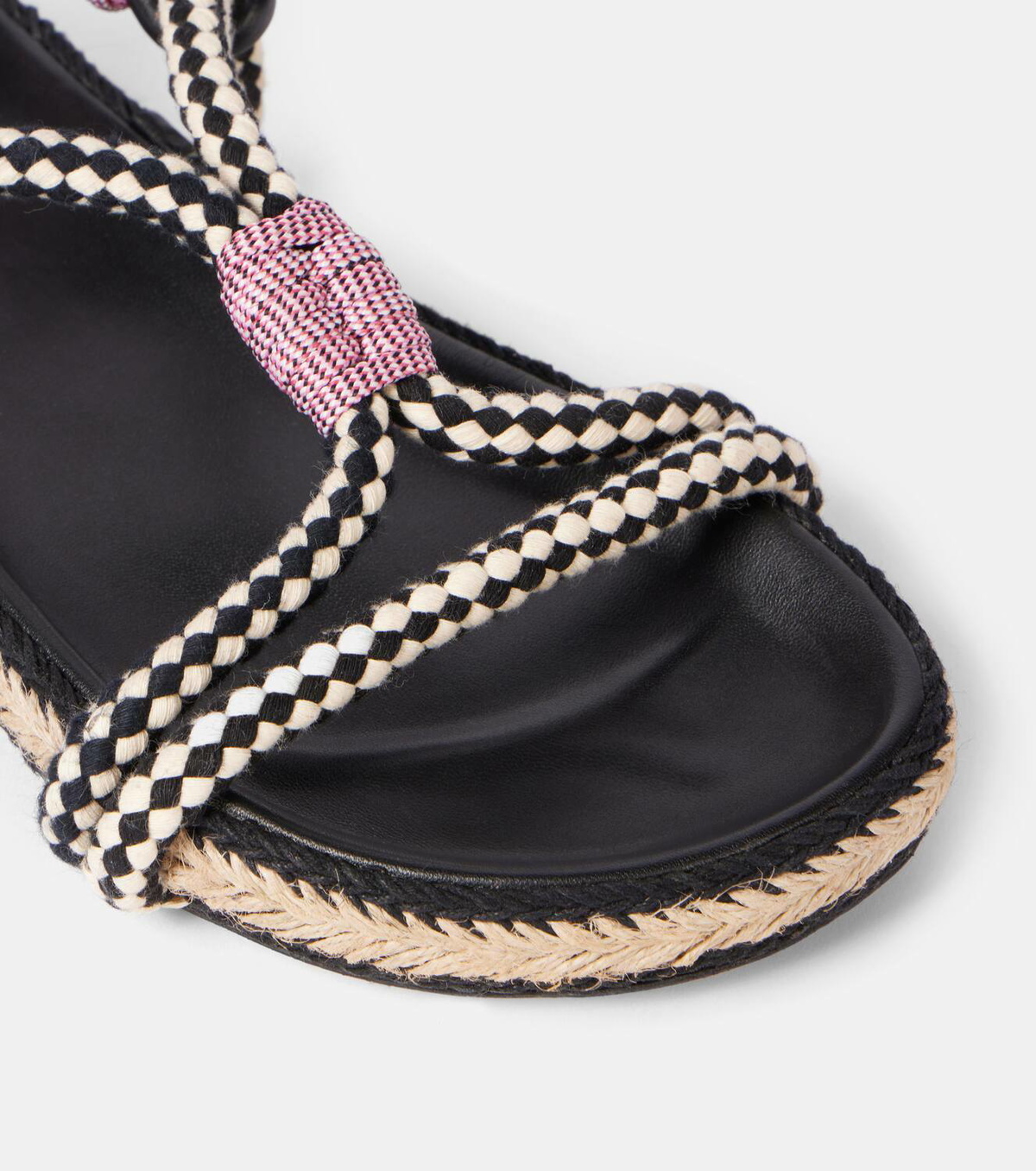 Isabel Marant Waltee leather espadrille sandals