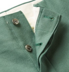 BODE - Wool-Twill Trousers - Green
