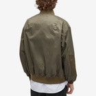 Comme des Garçons Homme Men's 3 Layer Nylon Bomber Jacket in Khaki