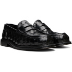 Bottega Veneta Black James Loafers