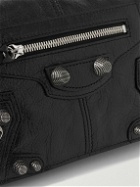 Balenciaga - Le Cagole XS Arena Textured-Leather Messenger Bag