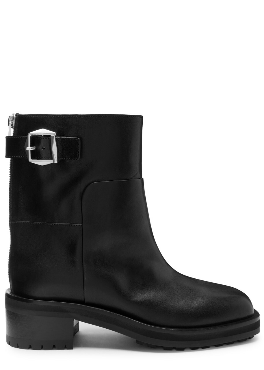 Jimmy Choo Blue Fabric Ankle Boots