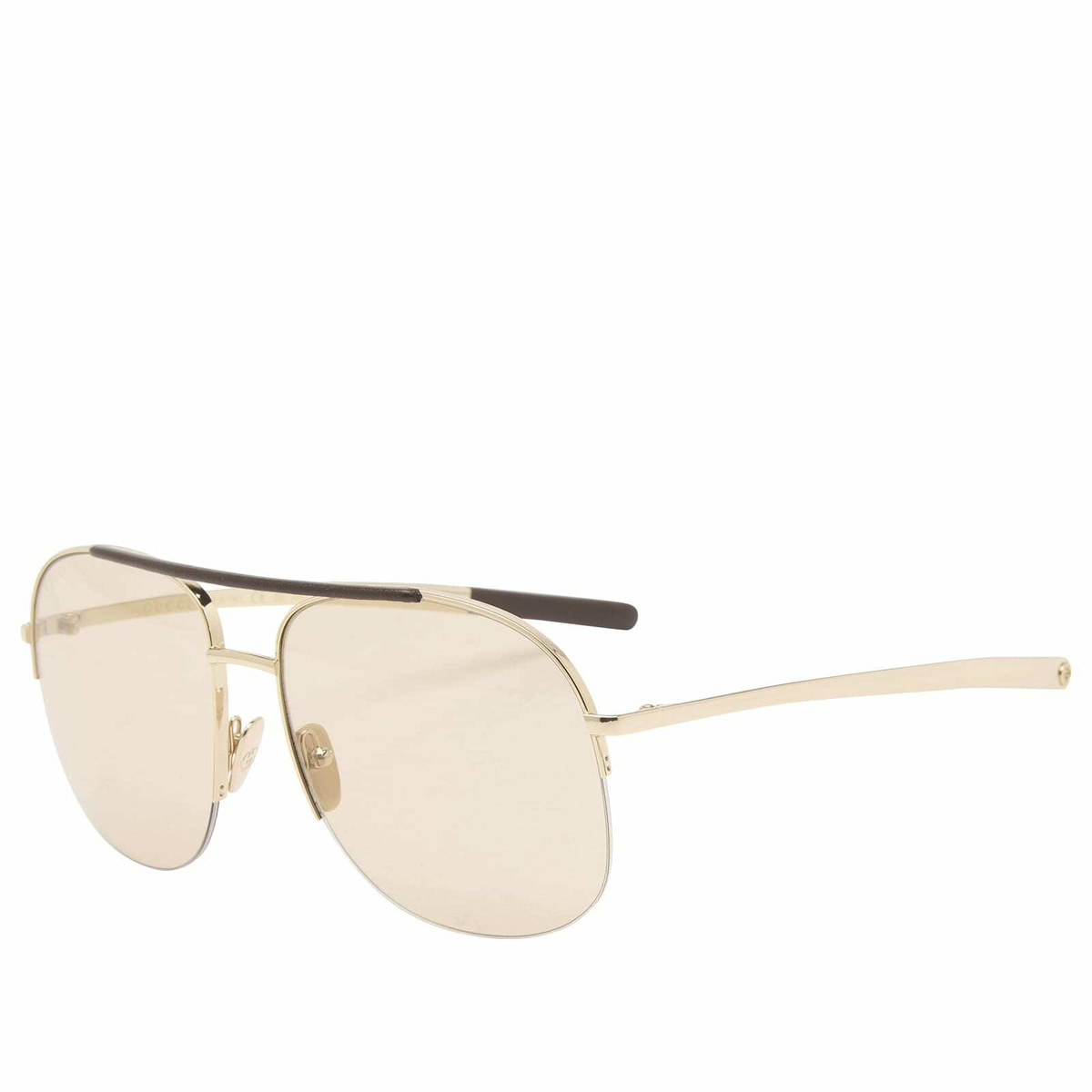 Gucci GG2165S Sunglasses in Gold/Brown 