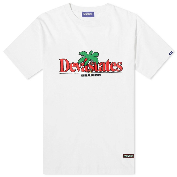 Photo: Deva States Men's Grafico T-Shirt in White