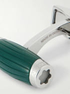 Montblanc - Starwalker Silver and Resin Cufflinks