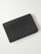 SAINT LAURENT - Logo-Appliquéd Leather Cardholder - Black