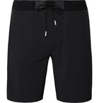 On - Hybrid 2-in-1 Stretch-Jersey Shorts - Black