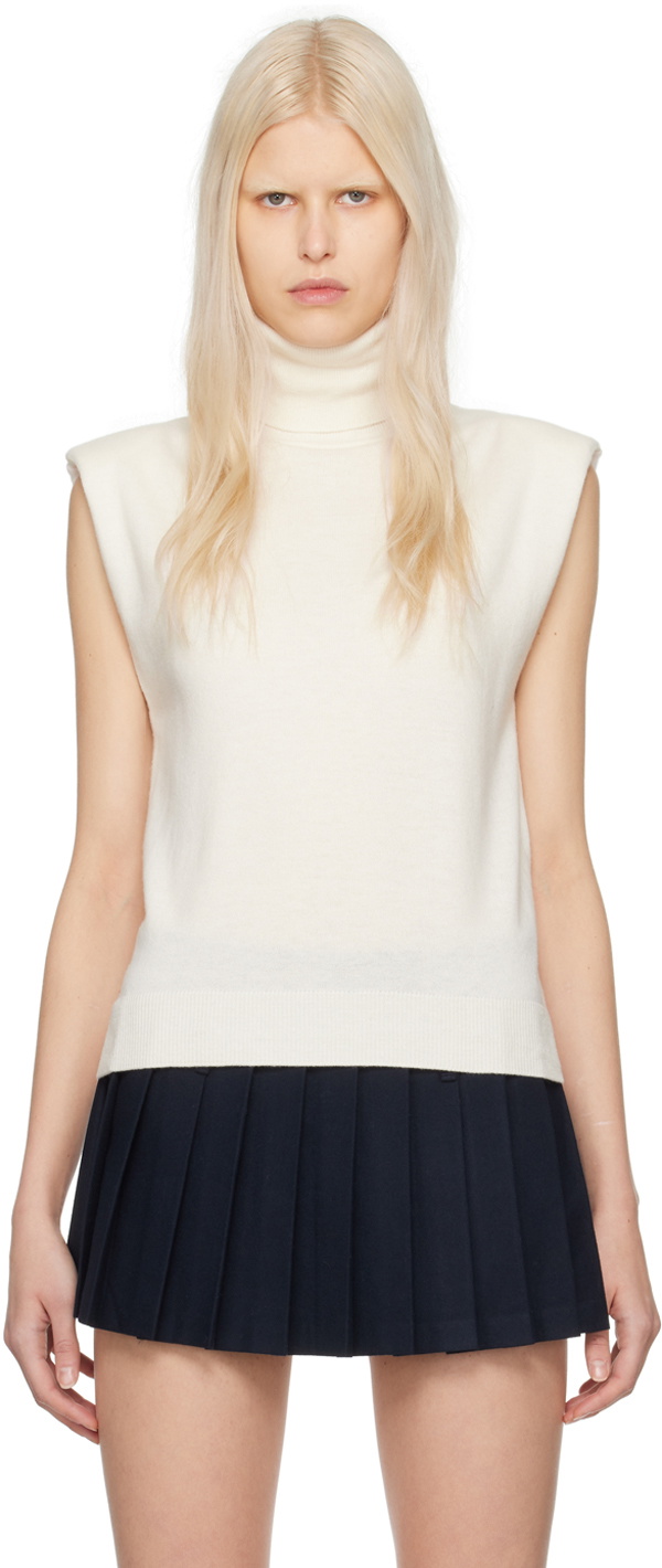 The Frankie Shop Off-White Nadia Turtleneck