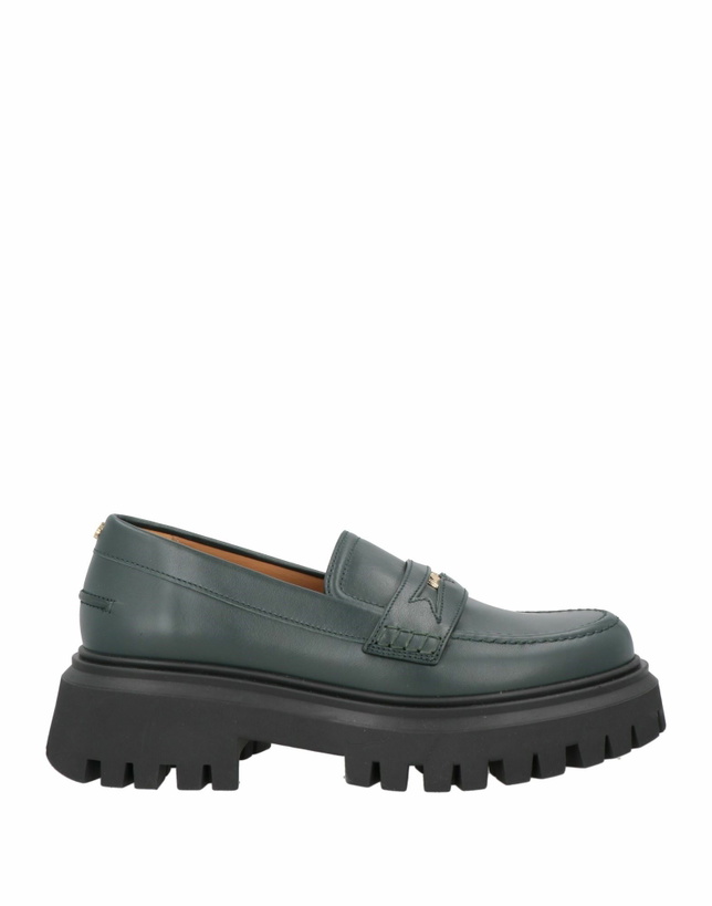 Photo: Maje Womens Loafers Dark in Green