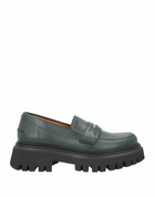 Maje Womens Loafers Dark in Green