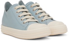 Rick Owens Kids Blue Porterville Low Sneaks Sneakers