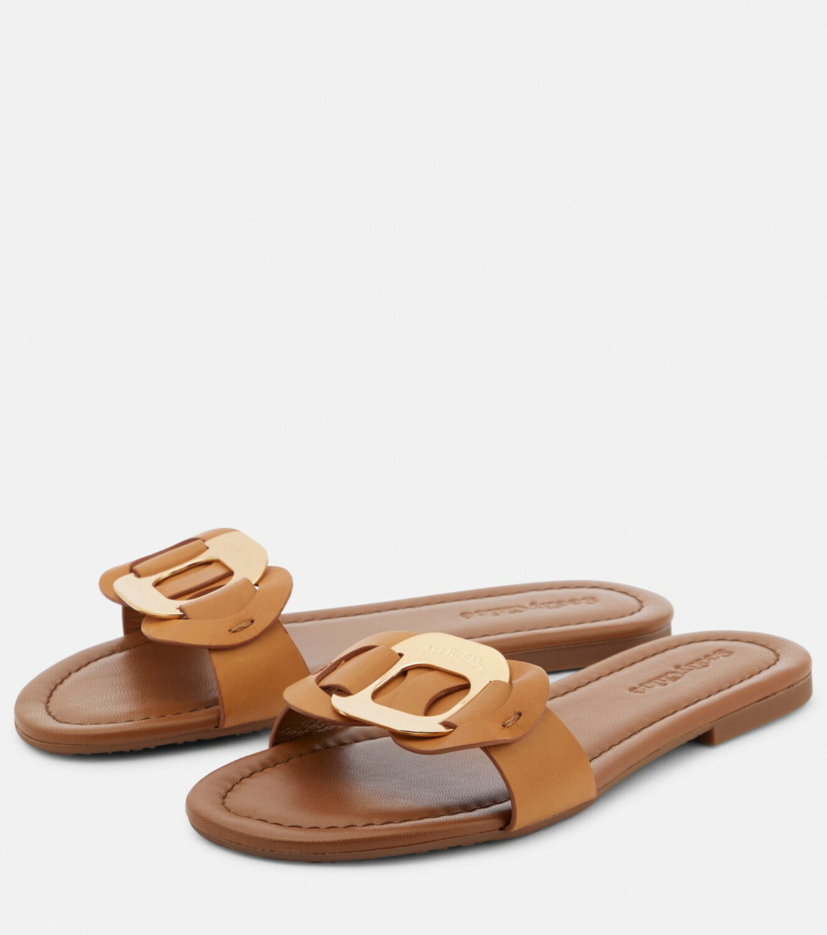 See By Chloe Chany leather slides See by Chloe